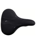 Fahrradsattel CONTEC Volare City EL, Unisex, schwarz, Draufsicht auf die Sitzfläche