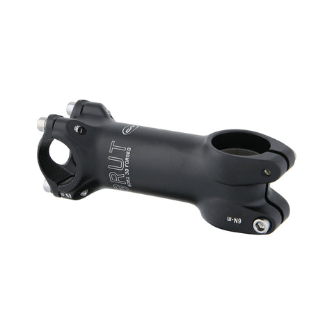 Ahead-Vorbau CONTEC Brut 6 in Schwarz von schräg oben, geteilte Lenkerklemmung