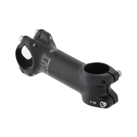 Ahead-Vorbau CONTEC Brut 6 in Schwarz von schräg oben, geteilte Lenkerklemmung
