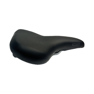 Fahrradsattel CP City Relax Uni, Unisex, Komfortsattel mit Griff, schwarz, Seitenansicht