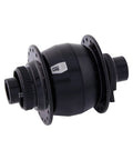 Schwarzer CONTEC Nabendynamo Powerhouse Hub mit Center-Lock-Aufnahme und 15-mm-Steckachse