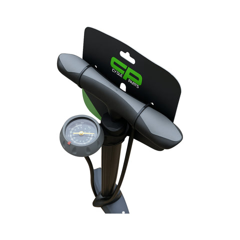 Obenliegendes Manometer und ergonomischer Griff der Standpumpe Cycle Parts CP56