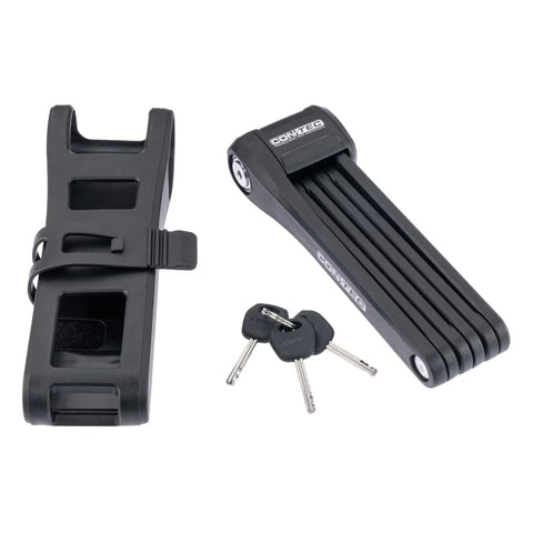 Faltschloss Contec "TomLoc", schwarz