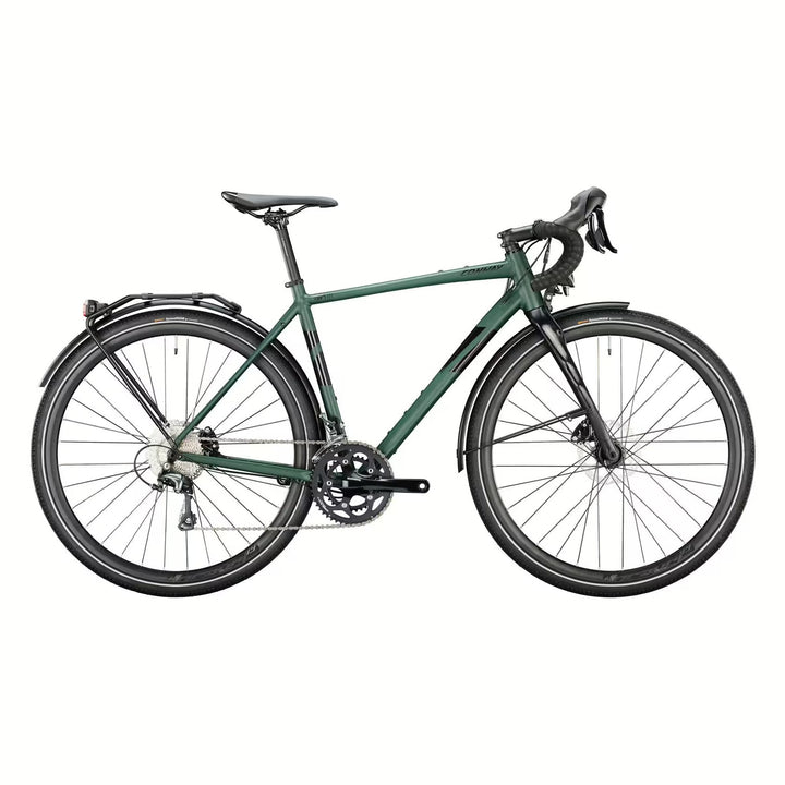 Herrenrad 28 Zoll CONWAY "GRV 5.0 C", 20-Gang Shimano Tiagra, RH 51cm, army matt / schwarz metallic