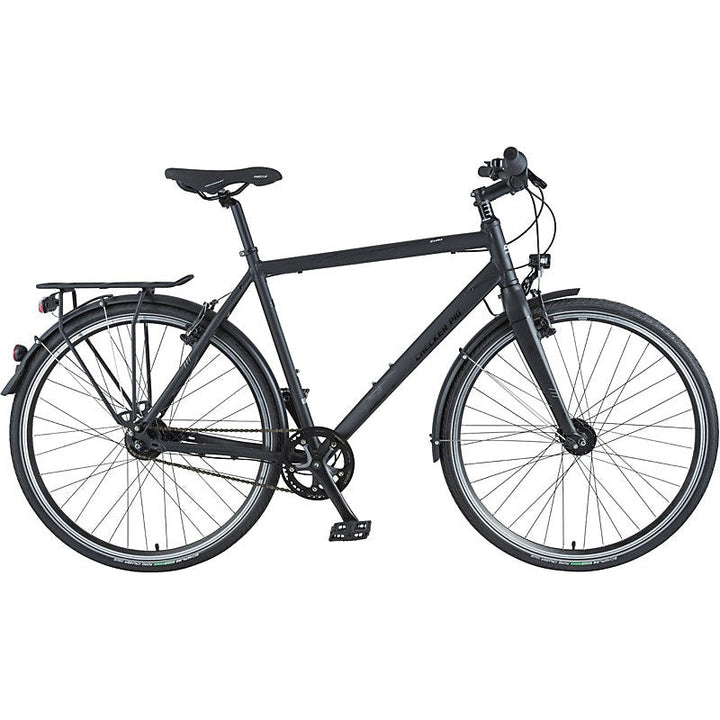 Herrenrad 28 Zoll Checker Pig "Zulu" 8-Gang LL Shimano Nexus, RH 56cm, schwarz matt