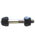 Sattelklemmbolzen POINT, Innensechskant, M6 x 45 mm, CroMo-Achse, schwarz