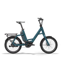 QiO Compact PE 2026, petrol blue matt, Seitenansicht