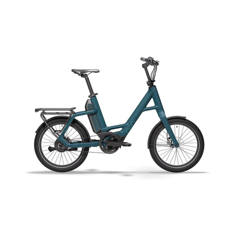 QiO Compact PE 2026, petrol blue matt, Seitenansicht