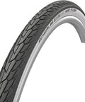 Fahrradreifen Schwalbe Road Cruiser in Schwarz mit Weißwand, Seitenansicht
