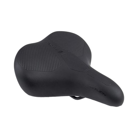 Fahrradsattel SELLE Bassano Volare City XXL, Unisex, 260 x 220 mm, schwarz, Seitenansicht