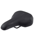 Fahrradsattel SELLE Bassano Volare Trekking, Damen, 255 x 170 mm, schwarz, Seitenansicht