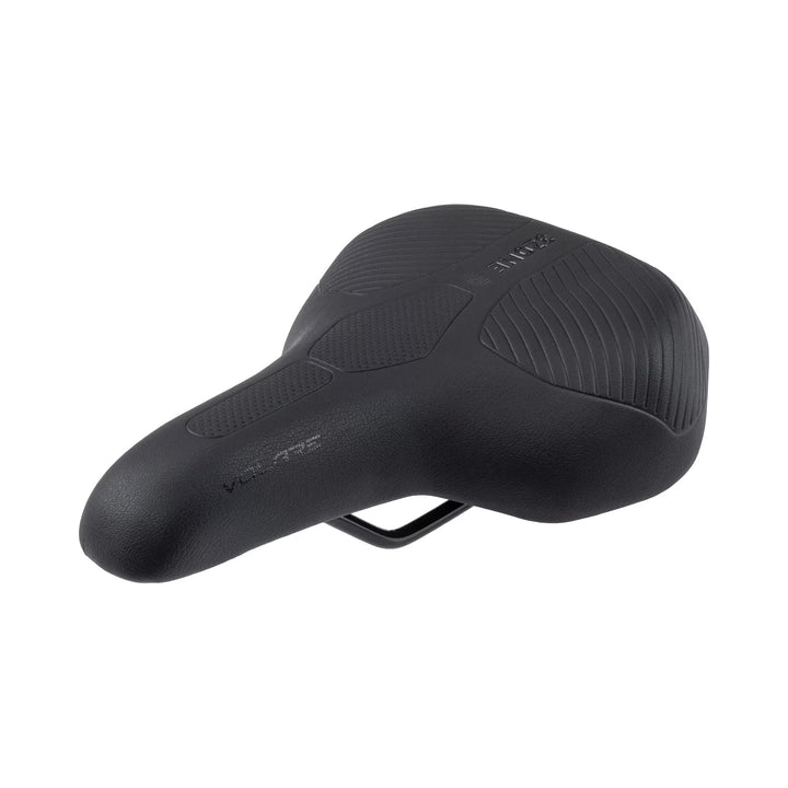 Fahrradsattel SELLE Bassano Volare Trekking, Damen, 255 x 170 mm, schwarz, Seitenansicht