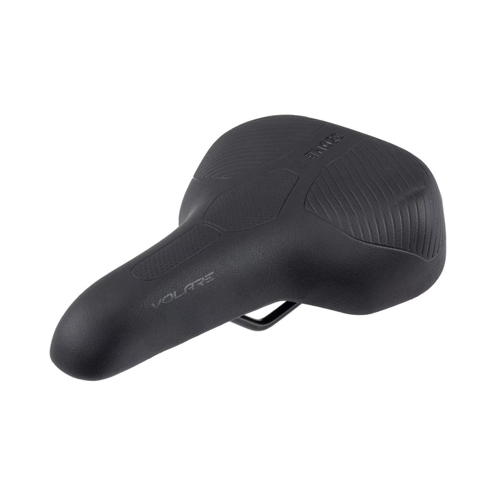 Fahrradsattel SELLE Bassano Volare Trekking, Herren, 272 x 170 mm, schwarz, Seitenansicht