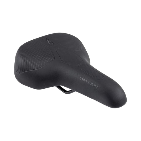 Fahrradsattel SELLE Bassano Volare Trekking, Herren, 272 x 170 mm, schwarz, Seitenansicht