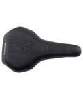 Fahrradsattel SELLE Bassano Volare Trekking, Herren, schwarz, Draufsicht auf die Sitzfläche