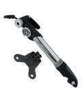 SKS INJEX CONTROL Minipumpe in Silber und Schwarz mit analogem Manometer und beiliegendem Pumpenhalter