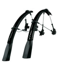 Schwarzes Schutzblechpaar SKS Raceblade Pro mit zweigelenkiger Schnellbefestigung
