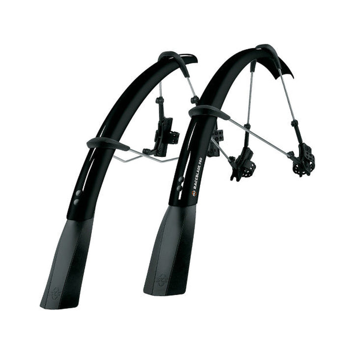 Schwarzes Schutzblechpaar SKS Raceblade Pro mit zweigelenkiger Schnellbefestigung