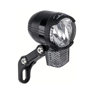 Scheinwerfer-LED CONTEC Luna 40, 40 Lux, Nabendynamo, schwarz