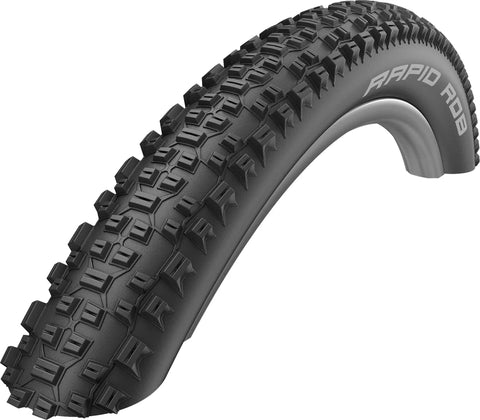 Schwalbe Rapid Rob 57-584 (27,5 × 2,25), schwarz, Profilansicht