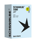 Fahrradschlauch Schwalbe Nr. 9, 24 Zoll, Autoventil 40 mm, Verpackung