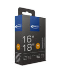 Fahrradschlauch Schwalbe Nr. 4, 16 und 18 Zoll, Dunlopventil 32 mm, Verpackung