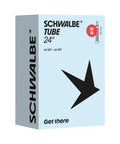 Fahrradschlauch Schwalbe Nr. 10, 24 Zoll, Sclaverandventil 40 mm, Verpackung