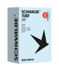 Fahrradschlauch Schwalbe Nr. 12, 26 Zoll, Sclaverandventil 40 mm, Verpackung