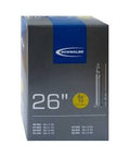 Fahrradschlauch Schwalbe Nr. 13, 26 Zoll, Sclaverandventil 60 mm, Verpackung
