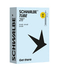 Fahrradschlauch Schwalbe Nr. 15, 28 Zoll, Sclaverandventil 60 mm, Verpackung