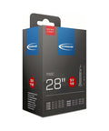 Fahrradschlauch Schwalbe Nr. 18 Extralight, 28 Zoll, Sclaverandventil 40 mm, Verpackung