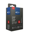 Fahrradschlauch Schwalbe Nr. 19A Extralight, 27,5 bis 29 Zoll, Sclaverandventil 40 mm, Verpackung