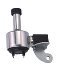 Seitendynamo UNION UN-4190-L aus Aluminium, Linksanbau, 6 V / 3 W, silber