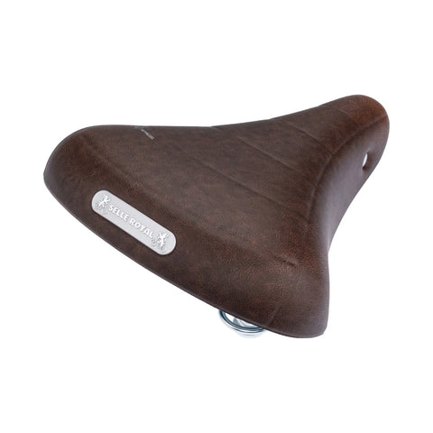 Selle Royal Ondina Relaxed Sattel in Braun, Schrägansicht von hinten
