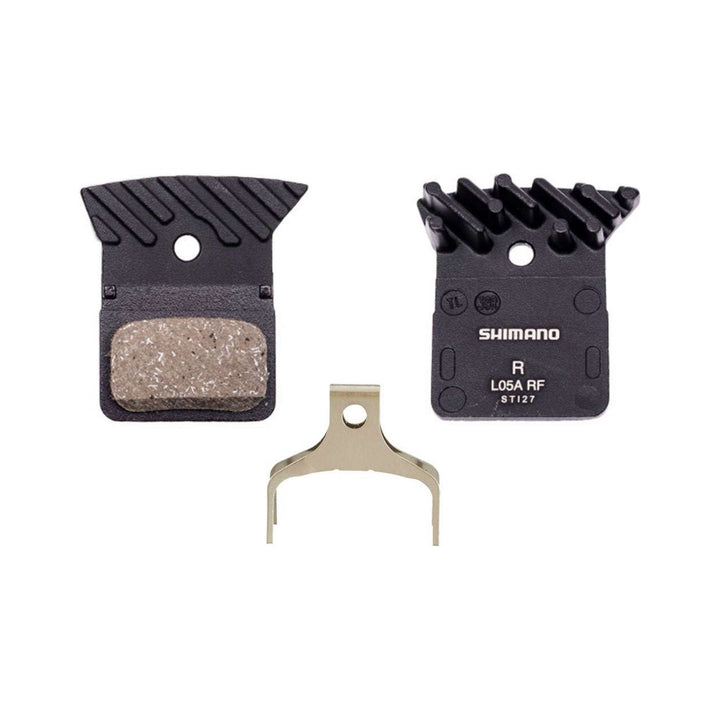 Bremsbeläge Disc Shimano L05A-RF, Produktfoto vor weißem Hintergrund