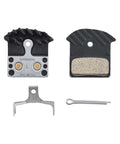 Bremsbeläge Disc Shimano J04C Metall-gesintert, Produktfoto vor weißem Hintergrund