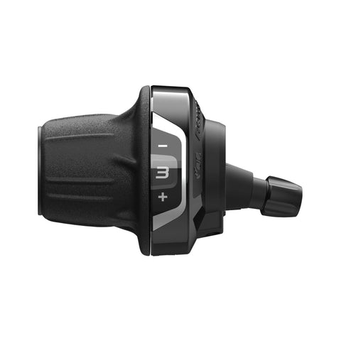 Shimano Drehgriffschalter SL-RV400 in Schwarz mit Ganganzeige, 3-fach, für links