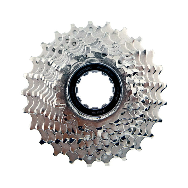 Kassette Shimano 105 CS-R7000 mit elf eng gestuften Ritzeln von 12 bis 25 Zähnen