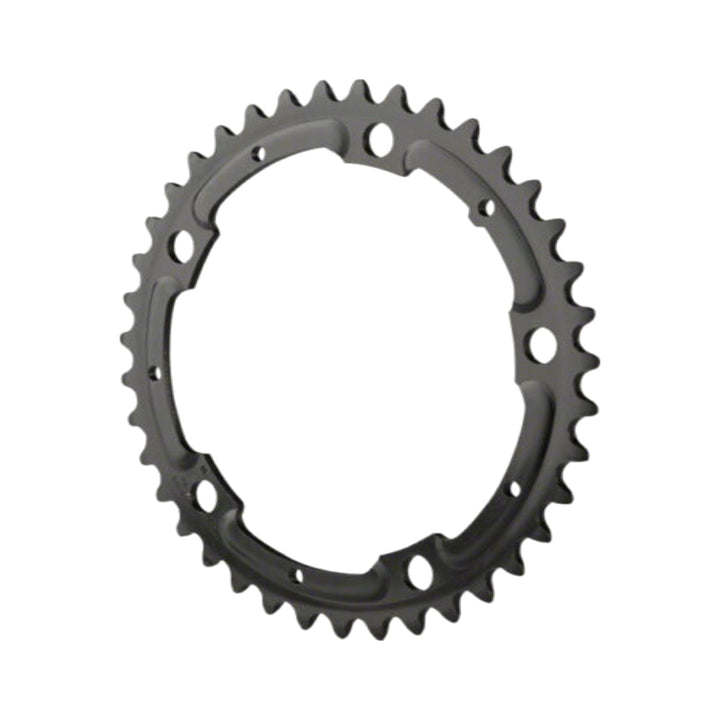Schwarzes Kettenblatt Shimano Alfine FC-S501 mit 39 Zähnen und doppelter Kettenführung