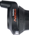 Shimano Nexus SL-C3001-7 Drehgriffschalter in Schwarz, Detailansicht