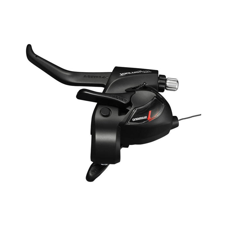 Shimano Schalt-/Bremshebel Tourney TX ST-TX800 in Schwarz für V-Brake, 3-fach, für links