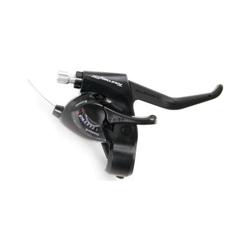 Shimano Schalt-/Bremshebel Tourney TX ST-TX800 in Schwarz für V-Brake, 8-fach, für rechts