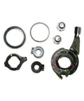 Shimano Schalteinheit CJ-8S20 mit Hutmuttern, Sprengring, Sicherungsscheiben und Staubkappen