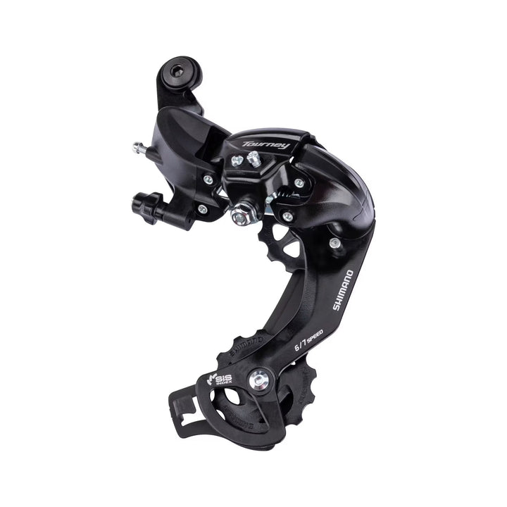 Shimano Schaltwerk Tourney RD-TY300 in Schwarz für Direktmontage am Schaltauge, 6-/7-fach