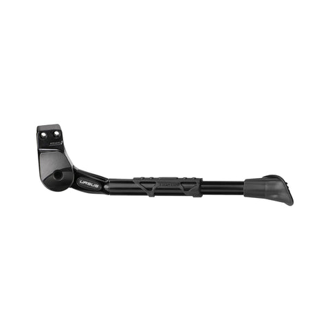 Ursus King Rear Hinterbauständer in Schwarz aus Aluminium mit Befestigungsplatte im Lochabstand 18 mm