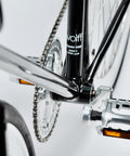 WOLFF Classic Fixie II / Fixie/Singlespeed, 28", Stahl Chromoly, gemufft, RH 59 cm, schwarz, Produktansicht 2
