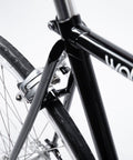 WOLFF Classic Fixie II / Fixie/Singlespeed, 28", Stahl Chromoly, gemufft, RH 59 cm, schwarz, Produktansicht 3