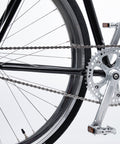 WOLFF Classic Fixie II / Fixie/Singlespeed, 28", Stahl Chromoly, gemufft, RH 59 cm, schwarz, Produktansicht 6