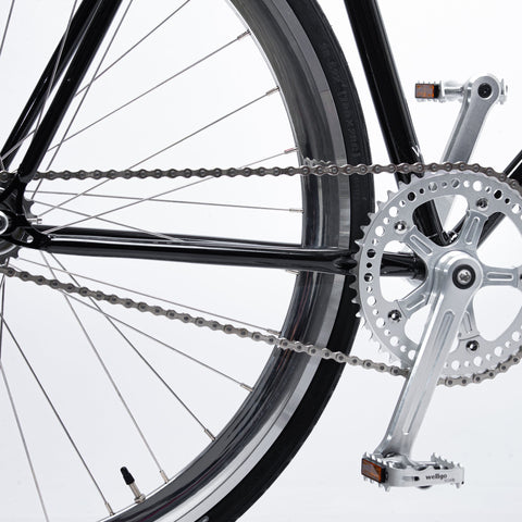 WOLFF Classic Fixie II / Fixie/Singlespeed, 28", Stahl Chromoly, gemufft, RH 59cm, schwarz