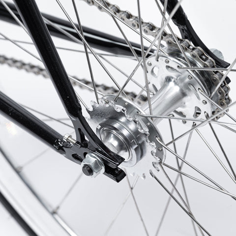 WOLFF Classic Fixie II / Fixie/Singlespeed, 28", Stahl Chromoly, gemufft, RH 59cm, schwarz